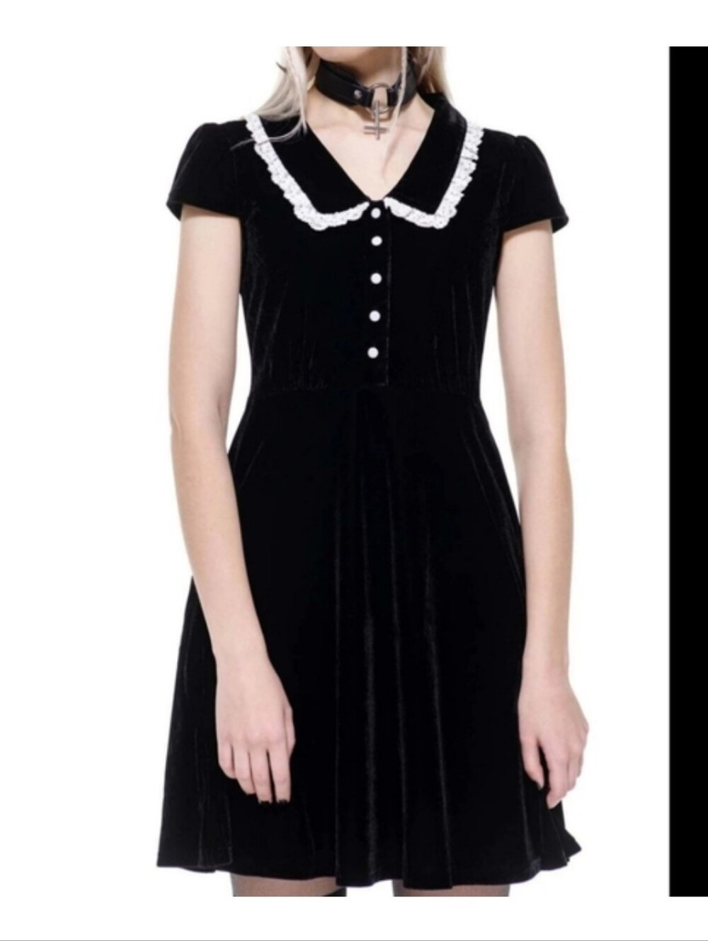 Killstar Every Mourning collar dress